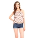 Albely Boat Neck Floral Blouse Multi Colour-A-LC7_XL-sm