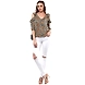 Albely Countessa Cold Shoulder Blouse Multicolour Colour-L-Multicolour-1-sm