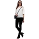 Albely Starling Sheer Yolk Blouse White Colour-M-White-1-sm