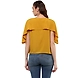 Albely Princess Cara Cape Top Mustard Yellow Colour-L-Mustard Yellow-2-sm