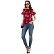 Albely Cloudine Cold Shoulder Blouse Purple Pink Colour-M-Purple Pink-1-sm