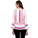 Albely Isabella Stripes Peplum Blouse Multicolour Colour-XL-Multicolour-2-sm