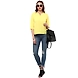 Albely Yorkshine Yellow Blouse Yellow Colour-S-Yellow-1-sm