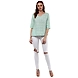 Albely Ruby Skye Sage Blouse Sage Green Colour-L-Sage Green-1-sm