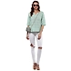 Albely Ruby Skye Sage Blouse Sage Green Colour-L-Sage Green-2-sm