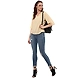 Albely Hazelbrook Suede Blouse Beige Colour-M-Beige-2-sm