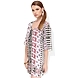 Albely Short Tunic Dress-M-Multi-1-sm