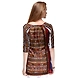 Albely Scarf print Tunic Dress-S-Multi-2-sm