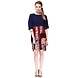Albely Patches Colorfull Dress-L-Multicolor-1-sm