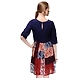 Albely Patches Colorfull Dress-XL-Multicolor-2-sm