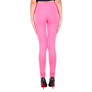 Spiffy Churidar Leggings Rose Pink-Pink-XL-2