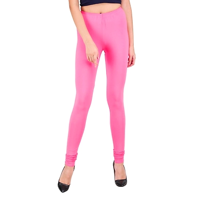 Spiffy Churidar Leggings Rose Pink-Pink-XXL-1