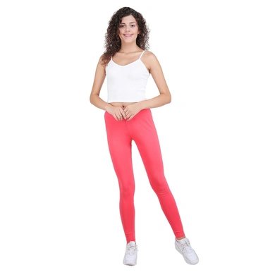 Outflits Ladies Chudithar Leggings (CORAL, 4X-Large)