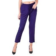FUTURO Women's Pants/trousers Navy-Navy-5XL