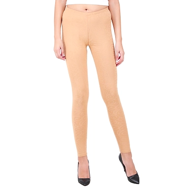 FUTURO Women's Printed Leggings Fawn-6XL-Fawn-1