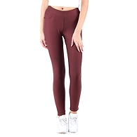 Women's Solid Jegging Coffee-M-Coffee