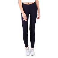 Women's Solid Jegging Navy-M-Navy