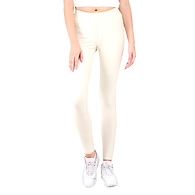 Women's Solid Jegging Off-White-M-Off-White