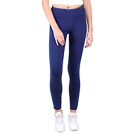 Women's Side Striped legging D.BLUE-M-D.BLUE