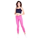 FFU Women's Solid Treggings Fushia-AD-TREGGINGFushia-4XL-sm