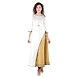 Women's Partywear kurti  Off-white-K679-Off-White-M-sm