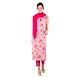 FFU Women's Casual Printed Kurti Set Fushia Pink-4XL-Pink-1-sm