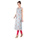FFU Women's Printed Kurti Grey-XL-Grey-2-sm