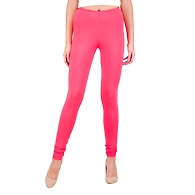 Churidar Leggings Coral Pink-XL-Pink