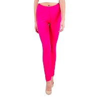 Churidar Leggings Fushia Pink-S-Pink