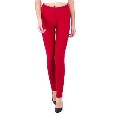 Women's Printed Leggings Mehroon-3XL-Mehroon -1