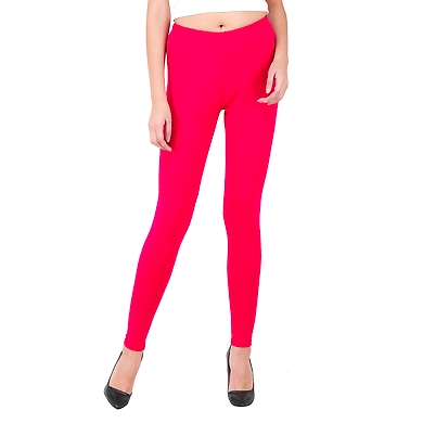 Women's Printed Leggings Magenta-XL-Magenta-1