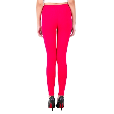 Women's Printed Leggings Magenta-XL-Magenta-2
