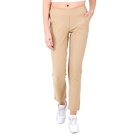 Women's Solid Pant BEIGE-BEIGE-M