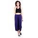Women's Rayon Regular Fit Solid Culottes Navy-FF-R-QLOTTNavy-L-sm