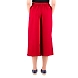 Women's Rayon Regular Fit Solid Culottes Mehroon-XL-Mehroon  -2-sm