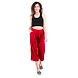 Women's Rayon Regular Fit Solid Culottes Mehroon-FF-R-QLOTTMehroon-2XL-sm