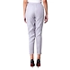 Women's Tussar Silk Trousers/Pants Silver-3XL-Silver -2-sm