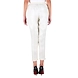 Women's Tussar Silk Trousers/Pants Offwhite-2XL-Offwhite -2-sm