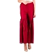Women's Tussar Silk Flair Bottoms Mehroon-3XL-Mehroon  -1-sm