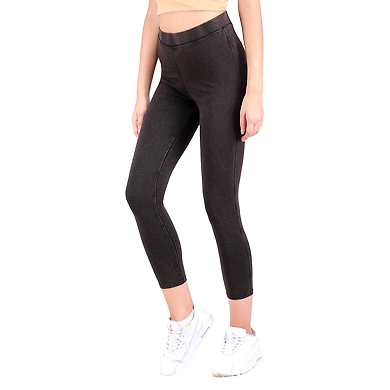 Women's Solid Treggings D.Brown-3XL-D.Brown  -2