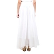 Women's Georgette Long Skirts Offwhite-L-Offwhite-2-sm
