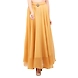 Women's Georgette Long Skirts Gold-XL-Gold-1-sm