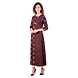 Women Block print kurti Coffee-XL-Coffee-1-sm