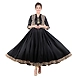 Women's Festive &amp; Partywear Kurtis Black-FF-K690-Black-M-sm