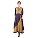 Women's Printed Kurtis Navy-FF-K622-Navy-L-sm