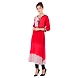 Women's Casual Printed Kurti Red-M-Red-1-sm
