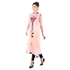 Women's Casual Printed Kurti Peach-M-Peach-1-sm