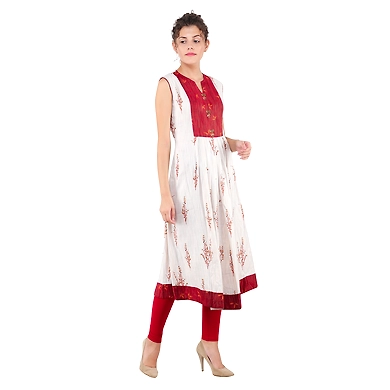Women's Casual Printed Kurti Print-A-Multicolour-4XL-2