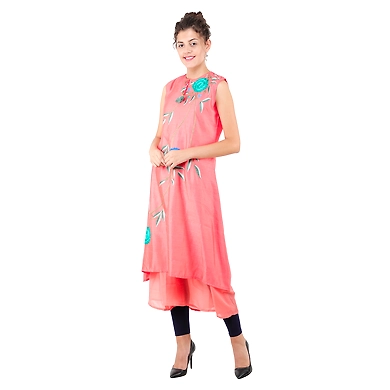 Women's Casual Printed Kurti Carrot-2XL-Carrot-1