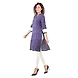 Women's Straight Printed Kurti Blue-2XL-Blue-1-sm